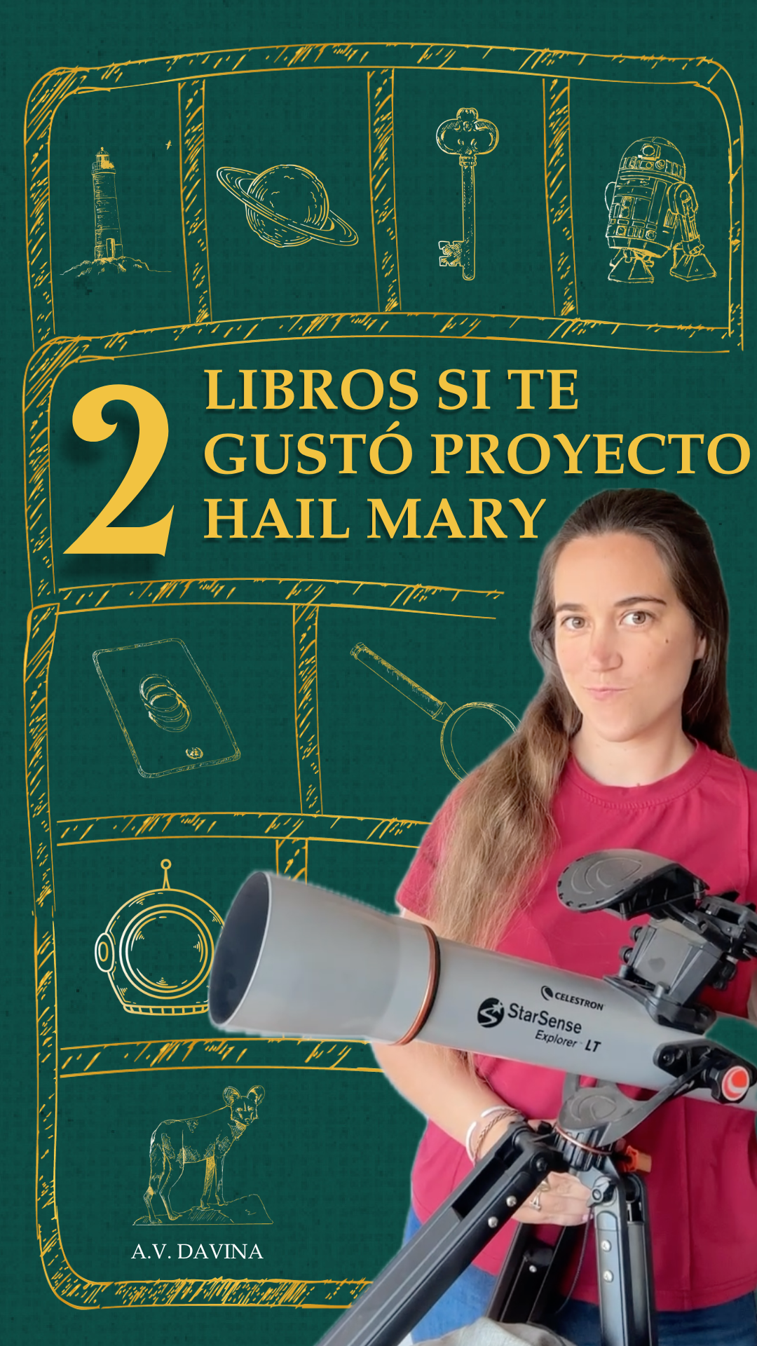 2 libros para fans de Proyecto Hail Mary